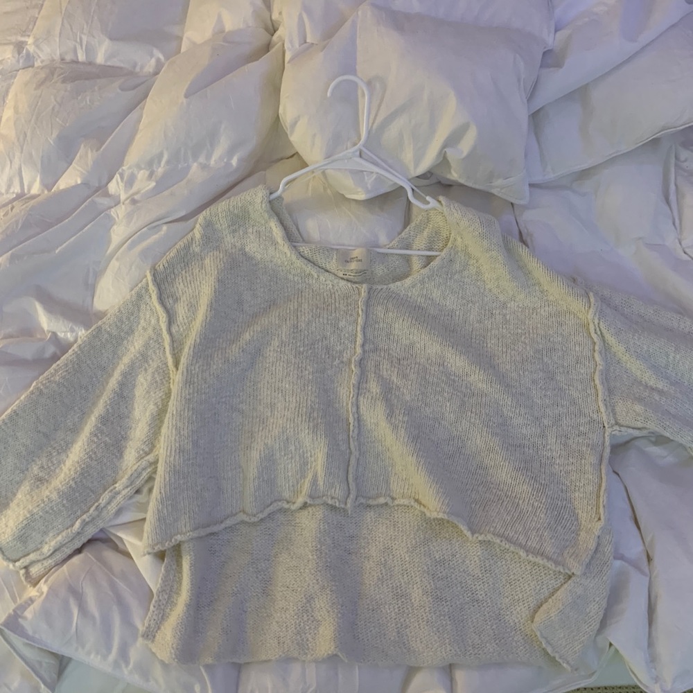 tough knitted oversized sweater